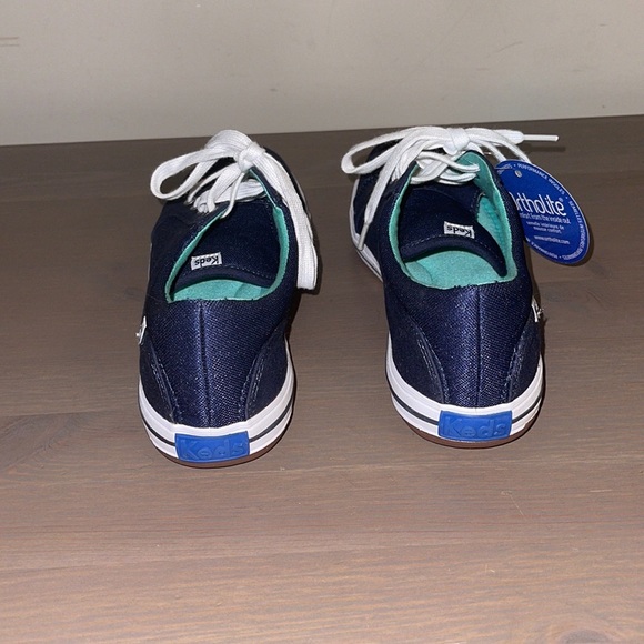 🆕 Keds Navy Blue Canvas Sneakers - Women’s Size 8 - Picture 5 of 6